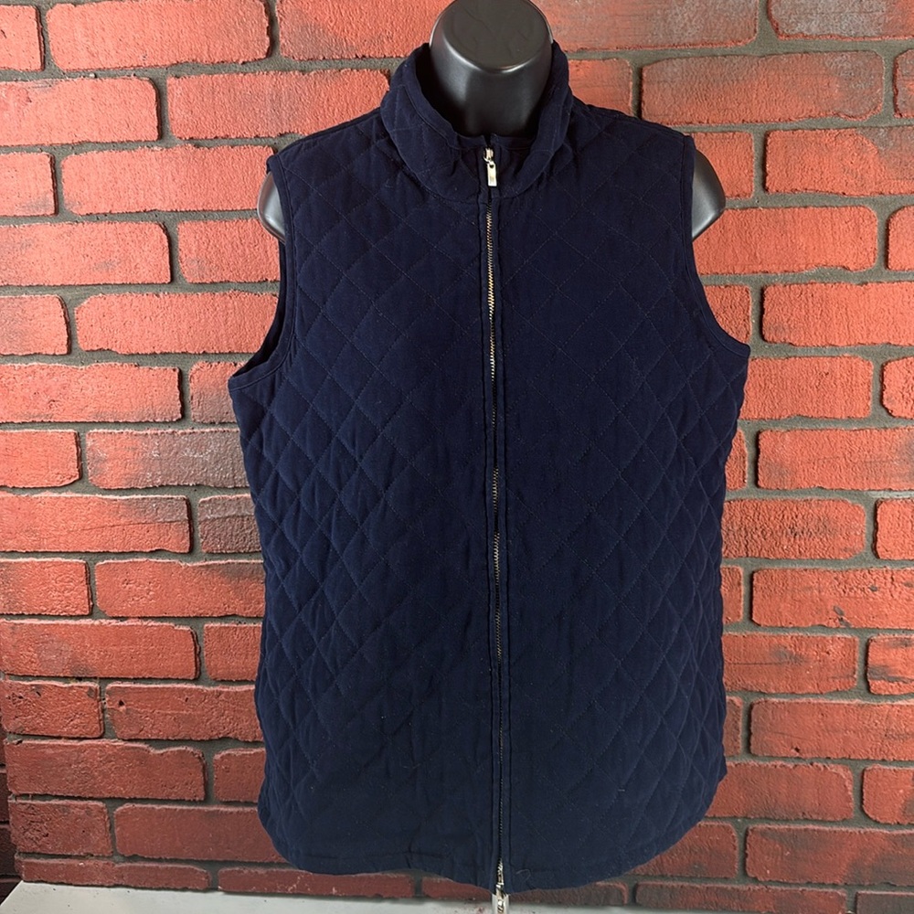 Notations Vest Womens Medium Quilted‎